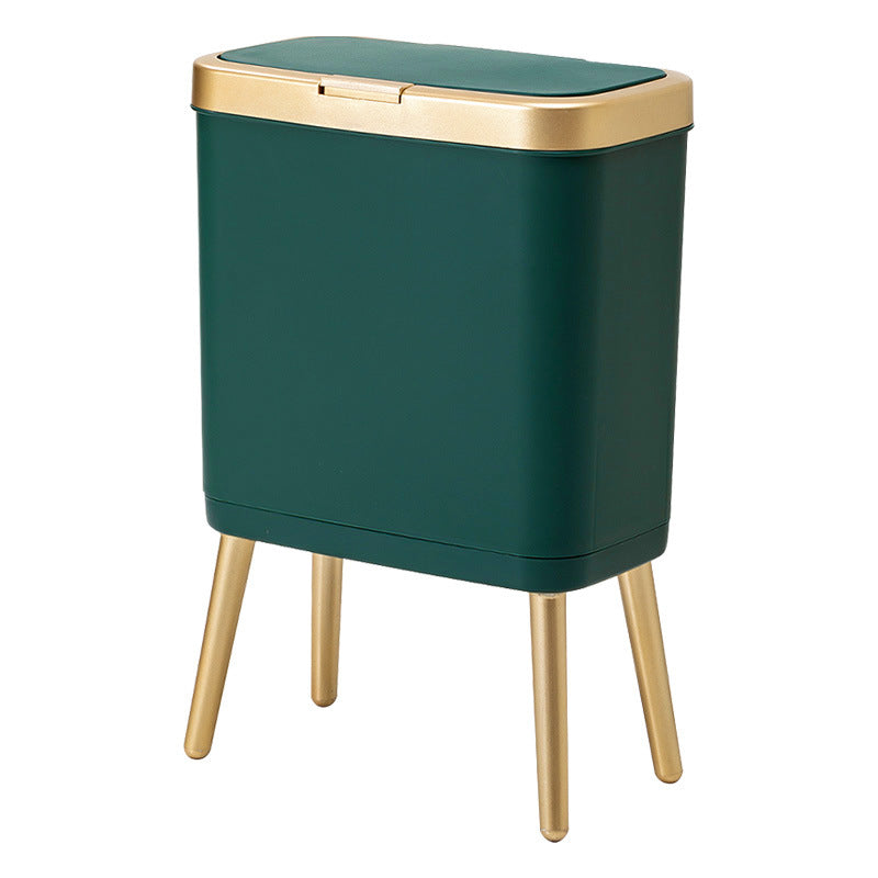 Modern Nordic Style High Foot Trash Can
