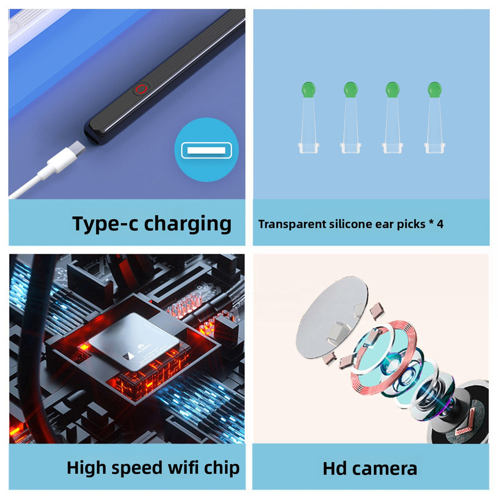 Visual Ear Cleaning Scoop | HD Wireless