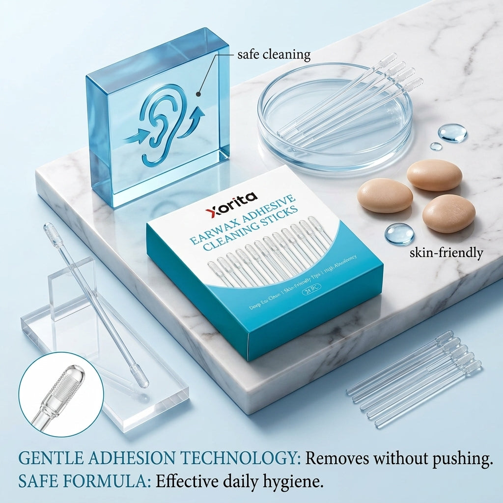 Adhesive Ear Cleaning Sticks