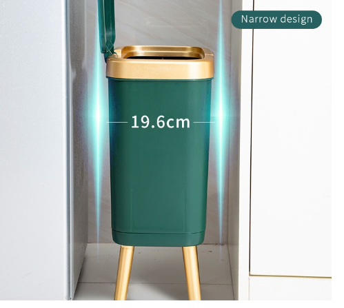 Modern Nordic Style High Foot Trash Can